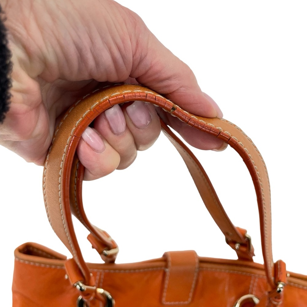 Moschino Leather Bag OS Orange - Picture 13 of 16